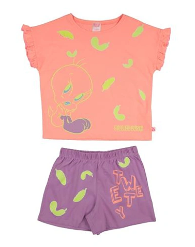 Shop Billieblush Toddler Girl Sleepwear Salmon Pink Size 5 Polyester, Cotton