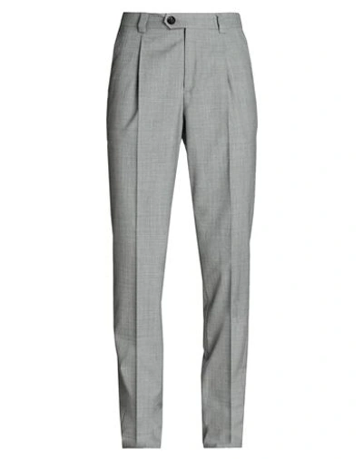 Shop Brunello Cucinelli Man Pants Lead Size 36 Virgin Wool In Grey