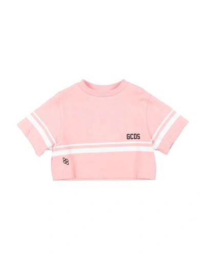 Shop Gcds Mini Toddler T-shirt Pink Size 4 Cotton, Elastane