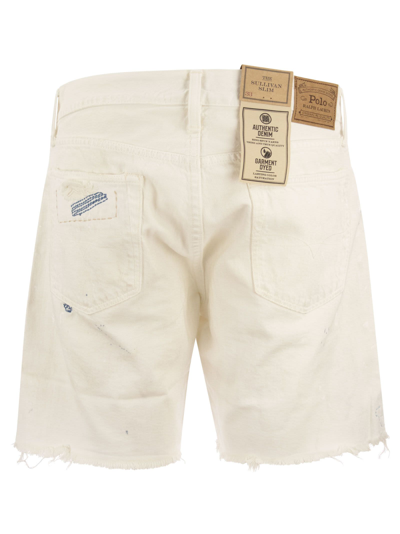 Shop Polo Ralph Lauren Denim 5 Pocket Bermuda Shorts