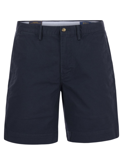 Polo Ralph Lauren Mens Slim Fit Chino Shorts In Navy
