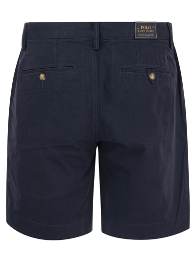 Polo Ralph Lauren Mens Slim Fit Chino Shorts In Navy