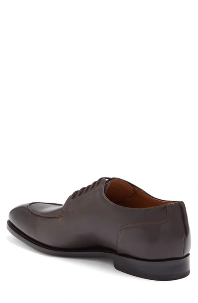 Shop Allen Edmonds Watson Leather Derby In Dark Brown