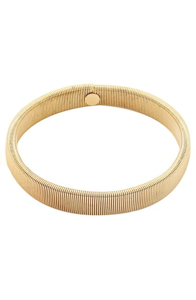 Shop Panacea Line Stretch Bracelet In Gold