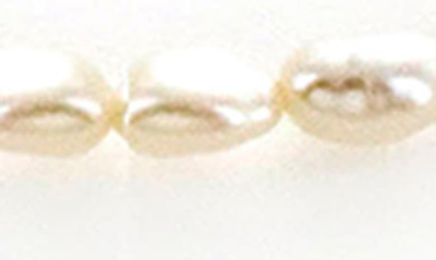 Shop Panacea Imitation Pearl Layered Chain Necklace In White
