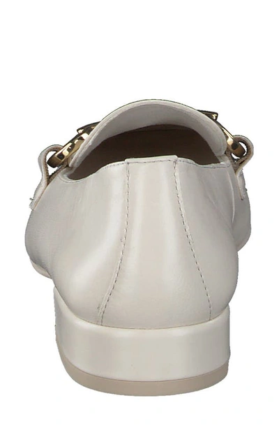 Paul Green Lil Lux Flat In Cream Soft Nappa