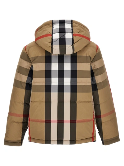 Shop Burberry Rutland Reversible Down Jacket Casual Jackets, Parka Multicolor