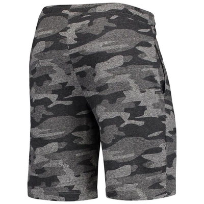 Shop Concepts Sport Charcoal/gray Kansas Jayhawks Camo Backup Terry Jam Lounge Shorts
