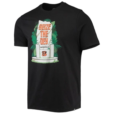 Shop 47 ' Black Cincinnati Bengals Logo Super Rival T-shirt