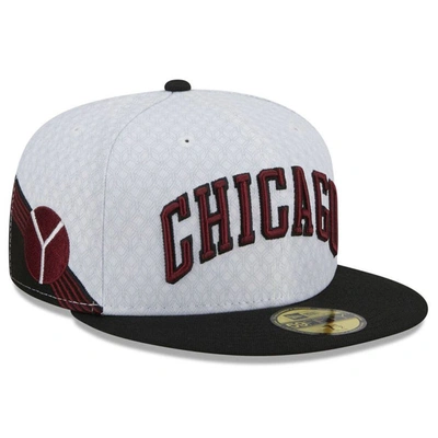 Shop New Era Black Chicago Bulls 2022/23 City Edition Official 59fifty Fitted Hat