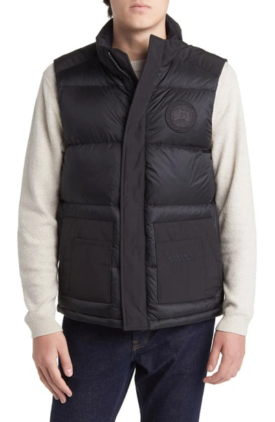 Shop Canada Goose Paradigm Freestyle 625 Fill Power Down Puffer Vest In Black