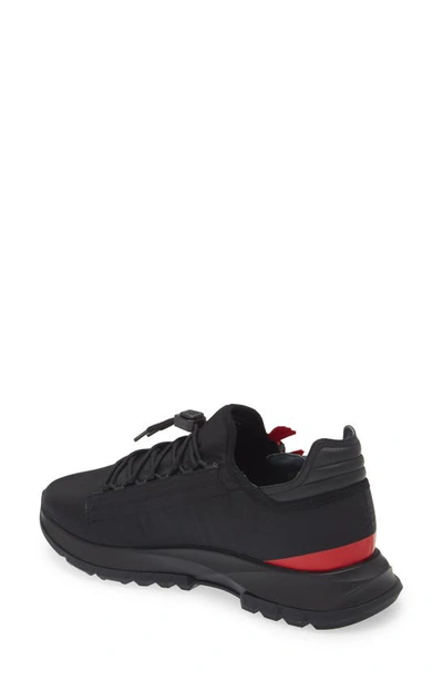 Shop Givenchy Spectre Zip Sneaker In Black/ Red