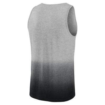 Shop Fanatics Branded Heathered Gray/black Washington Commanders Our Year Tank Top In Heather Gray