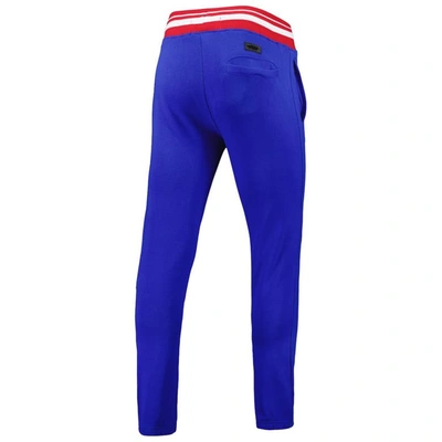 Pro Standard Royal Philadelphia 76ers Mash Up Capsule Sweatpants In Royal