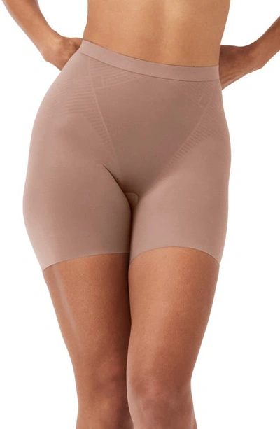 Spanx Thinstincts 2.0 contouring girlshort in cafe au lait