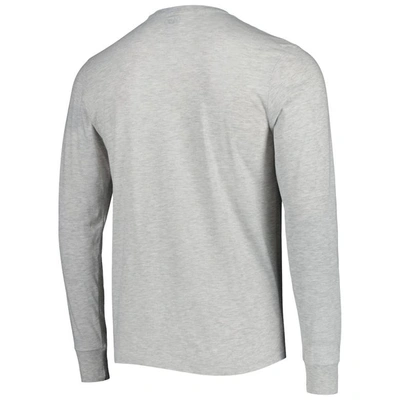 Shop 47 ' Heathered Gray New Orleans Saints Dozer Franklin Long Sleeve T-shirt