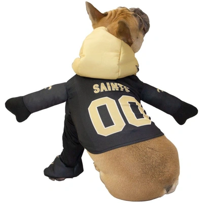 Shop Jerry Leigh New Orleans Saints Running Dog Costume In Black