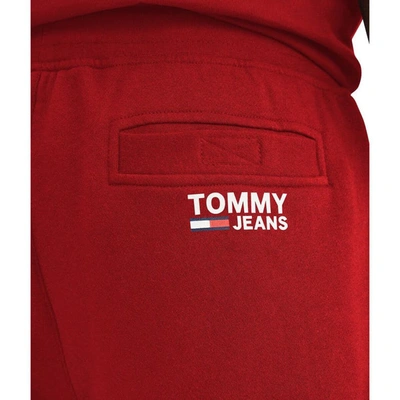 Shop Tommy Jeans Red Atlanta Hawks Carl Bi-blend Fleece Jogger Pants