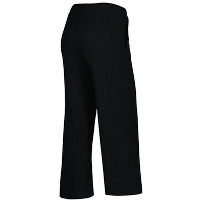 Shop Levelwear Black Los Angeles Dodgers Dream Icon Knit Pants