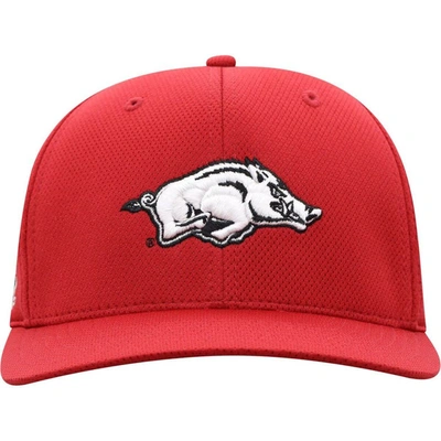 Shop Top Of The World Cardinal Arkansas Razorbacks Reflex Logo Flex Hat