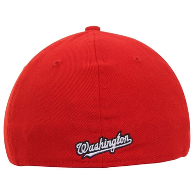 Shop New Era Red Washington Nationals Mlb Team Classic Alternate 39thirty Flex Hat