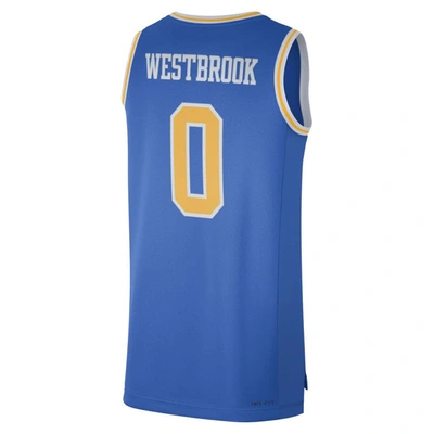 Shop Jordan Brand Russell Westbrook Blue Ucla Bruins Limited Basketball Jersey