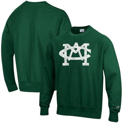 Shop Champion Green Michigan State Spartans Vault Logo Reverse Weave Pullover Sweatshirt