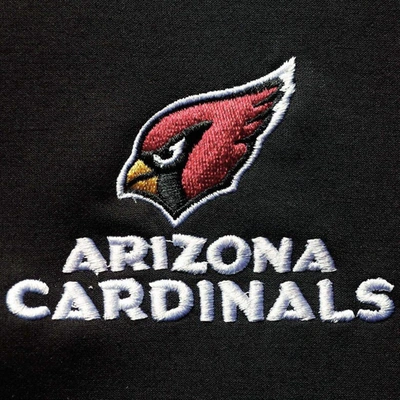 Shop Dunbrooke Black Arizona Cardinals Shag Tri-blend Full-zip Raglan Hoodie