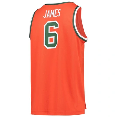 Shop Nike X Lebron James Orange Florida A&m Rattlers Replica Basketball Jersey
