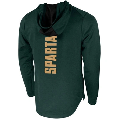 Shop Nike Green Michigan State Spartans 2-hit Performance Pullover Hoodie