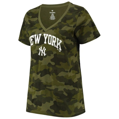 Shop Profile Gerrit Cole Camo New York Yankees Player V-neck T-shirt