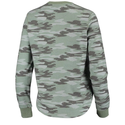 Shop Camp David Camo West Virginia Mountaineers Comfy Pullover Sweatshirt