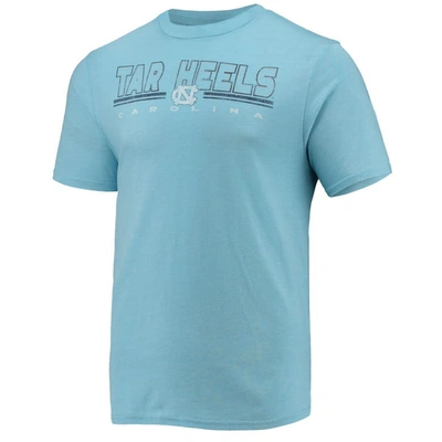 Shop Concepts Sport Heathered Charcoal/carolina Blue North Carolina Tar Heels Meter T-shirt & Pants Sleep In Heather Charcoal