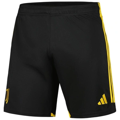 Shop Adidas Originals Adidas Black Juventus 2023/24 Home Shorts