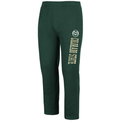 Shop Colosseum Green Colorado State Rams Fleece Pants