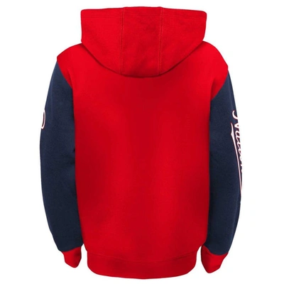 Shop Outerstuff Youth Red Washington Nationals Poster Board Full-zip Hoodie