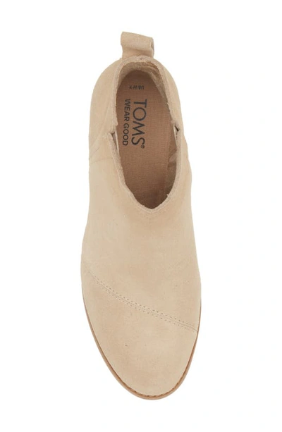 Toms Clare Wedge Bootie In Natuarl
