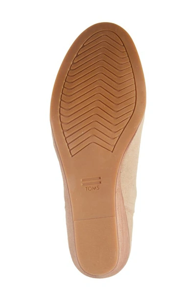 Toms Clare Wedge Bootie In Natuarl