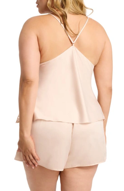 Rya Collection Plus Size Darling Cami-tap Pajama Set In Champagne