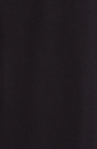 Shop Emporio Armani Cotton Button-up Sport Shirt In Black