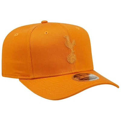 Shop New Era Orange Tottenham Hotspur Seasonal 9fifty Snapback Hat