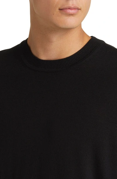 Nn07 Ted 6605 Wool Sweater In Black