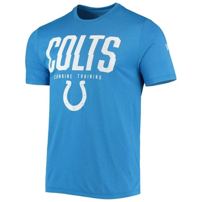 Shop New Era Royal Indianapolis Colts Combine Authentic Big Stage T-shirt