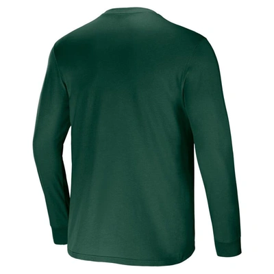 Shop Nfl X Darius Rucker Collection By Fanatics Green Green Bay Packers Team Long Sleeve Pocket T-shirt