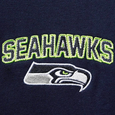 Shop Foco College Navy Seattle Seahawks Pocket Pullover Sweater
