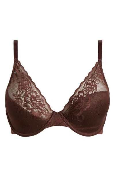 Shop Natori Avail Convertible Underwire Contour Bra In Java