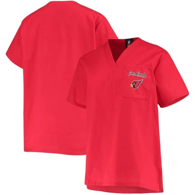 Shop Concepts Sport Cardinal Arizona Cardinals Scrub Top