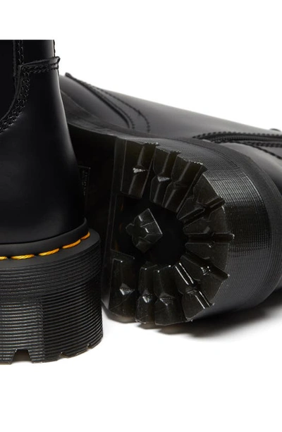 Shop Dr. Martens' Dr. Martens Jadon Platform Boot In Black Polished Smooth