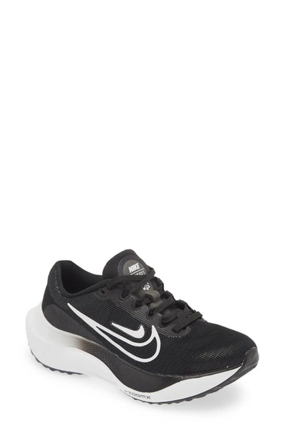 Shop Nike Zoom Fly 5 Running Shoe In Black/ White