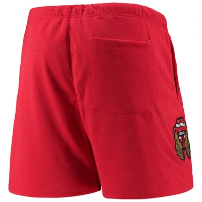 Shop Pro Standard Red Chicago Bulls Mesh Capsule Shorts